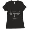 rock paper sissors blowjob Ladies Fitted T-Shirt