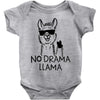 no drama llama Baby Onesie