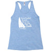 you cant control wind but Racerback Tank