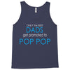 best dad get promoted to pop pop Tank Top