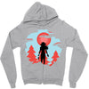 adventure girl Zipper Hoodie