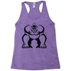 big tough gorilla musculine Racerback Tank
