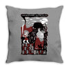 b shirt Throw Pillow