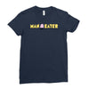 man eater Ladies Fitted T-Shirt
