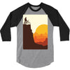 break on the mountain 3/4 Sleeve Shirt