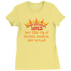 sarcastic sunshine Ladies Fitted T-Shirt
