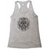 lion el rich eyes Racerback Tank