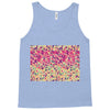 pink triangle print Tank Top