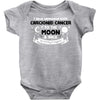 I Love Someone with Carcionid Cancer to The Moon and Back to Infinity Baby Bodysuit