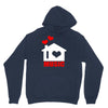i love house music Hoodie