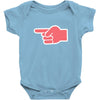 look late Baby Bodysuit