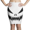 pumpkin face Pencil Skirts