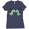 t rex problems Ladies Fitted T-Shirt