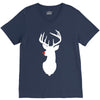 deer skull christmas V-Neck Tee