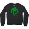 the hulk inspired superhero Crewneck Sweatshirt