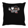 pulp fiction cartoon ideal birthday present or gift Throw Pillow