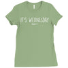 it's wednesday Ladies Fitted T-Shirt