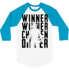 winner winner chicken dinner 3b 3/4 Sleeve Shirt