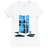 calling home Ladies Fitted T-Shirt