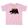 Bear Adventure With Rose Toddler T-shirt