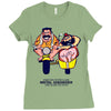 friends (2) Ladies Fitted T-Shirt