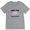 Save The Chubby Unicorns V-Neck Tee