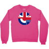 mod union jack, ideal gift, birthday present Crewneck Sweatshirt