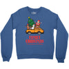 family christmas tis the season to be merry Crewneck Sweatshirt