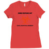 zombie response unit t shirt funny dead brains s 3xl Ladies Fitted T-Shirt