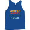 Summer Night Bonfires Beer Tank Top