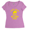 i hate tacos said no juan funny Women's Triblend Scoop T-shirt