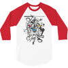 ninja aliens 3/4 Sleeve Shirt