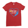 happy feet Ladies Fitted T-Shirt
