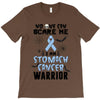 no one can scare me i am atomach cancer warrior T-Shirt