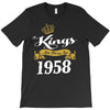 kings are born in 1958 T-Shirt