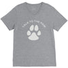 paw pun for pet lovers V-Neck Tee