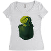 pocket raptor Women's Triblend Scoop T-shirt