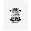 Super Cool Stepmom Of A Freaking Awesome Grandson Mousepad