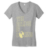 the eclipse is coming Women's V-Neck T-Shirt