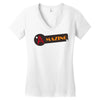 amazing logo arts Women's V-Neck T-Shirt