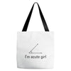 im acute girl Tote Bags