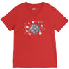 cat ion V-Neck Tee