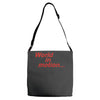 world in motion england italia 90 world cup football retro Adjustable Strap Totes