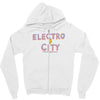 electro city Zipper Hoodie