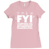 i use random sign language Ladies Fitted T-Shirt