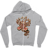 in space no one can hear you scream Zipper Hoodie