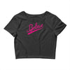 believe hand lettering printed t shirt Crop Top