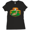 save the jackalopes! Ladies Fitted T-Shirt