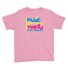 music is my drug Youth Tee