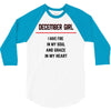 December Girl 3/4 Sleeve Shirt